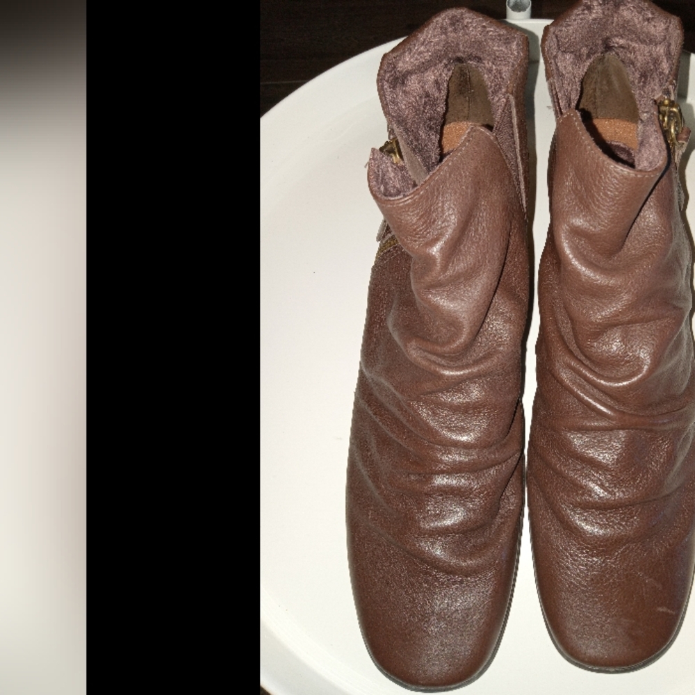 Set of 3 Walking Cradles Genuine Leather Ankle Booties Women's Size 10S FF226 - Picture 6 of 15